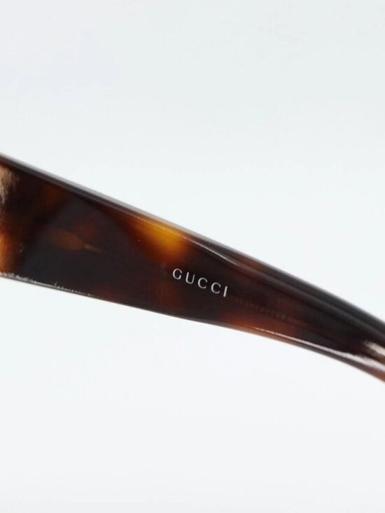 GUCCI Tortoise Pattern Sunglasses Plastic Brown Auth BA13260 main image 10